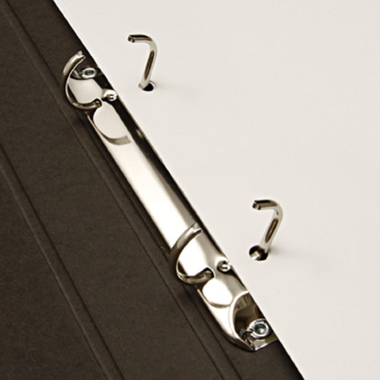 Segregator ringowy A4 wąski 2 ringi grafitowy