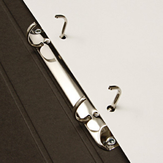 Segregator ringowy A4 wąski 2 ringi grafitowy