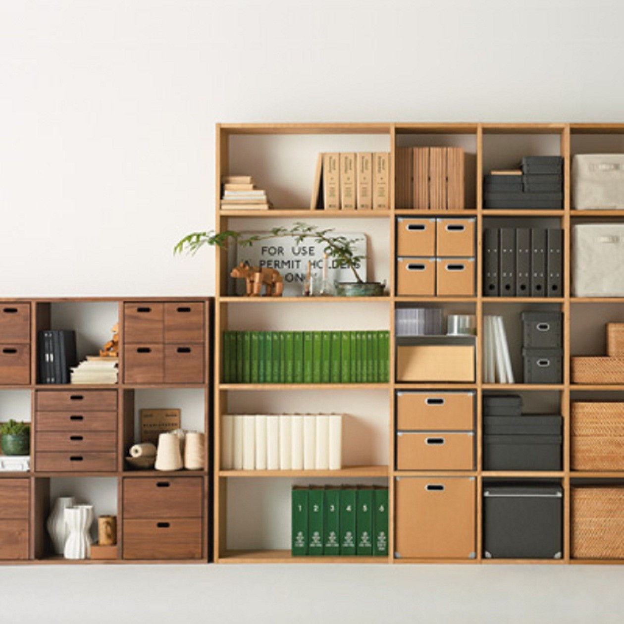 Regał dąb szeroki 2 półki