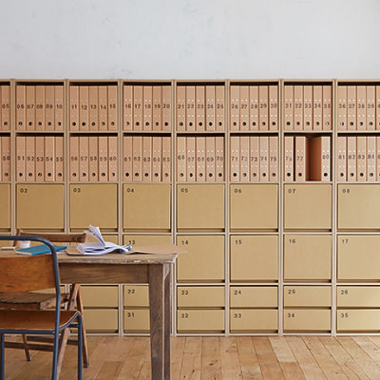 Regał HDF szeroki 5 segmentów