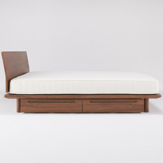 Szuflada do łóżka systemowego 19 cm orzech