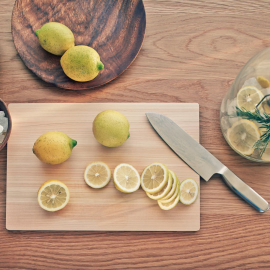 Deska do krojenia z drewna hinoki L