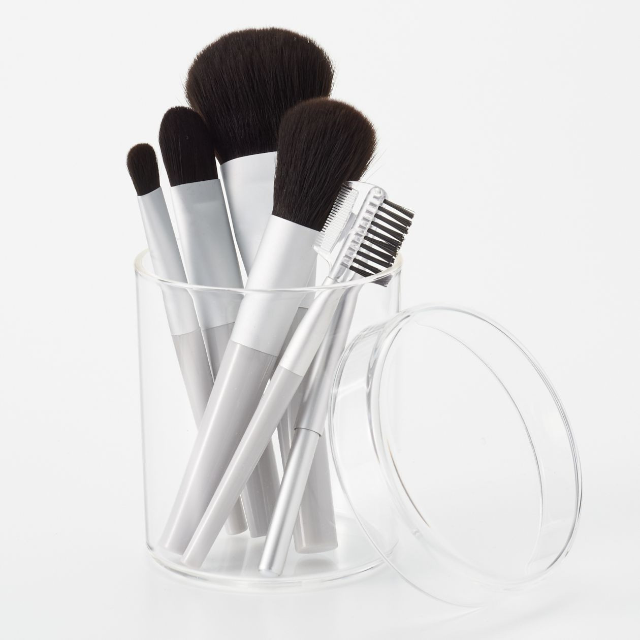 Pojemnik z pokrywką akrylowy okrągły L