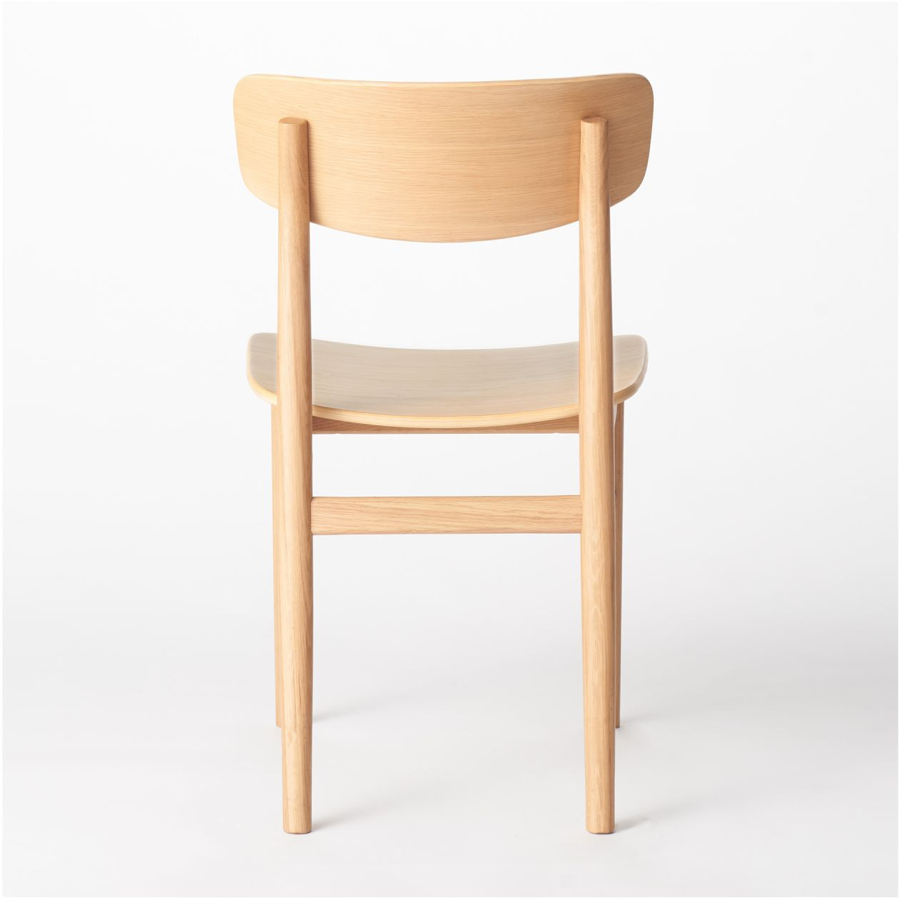 Krzesło profilowane dąb