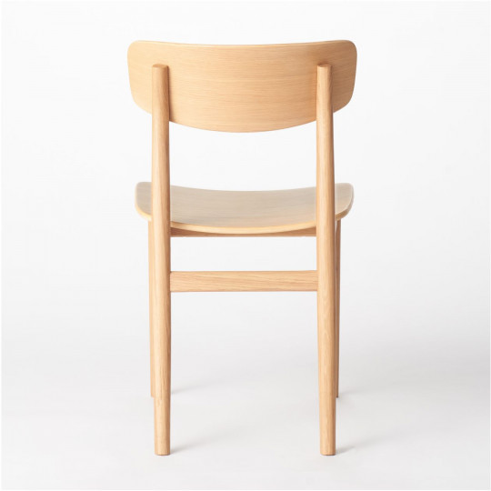 Krzesło profilowane dąb