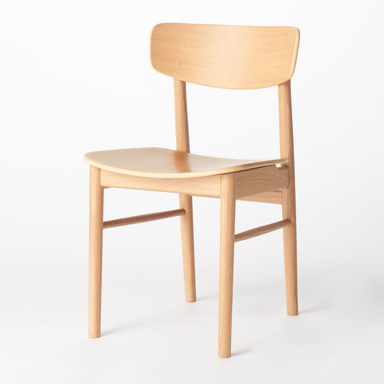 Krzesło profilowane dąb