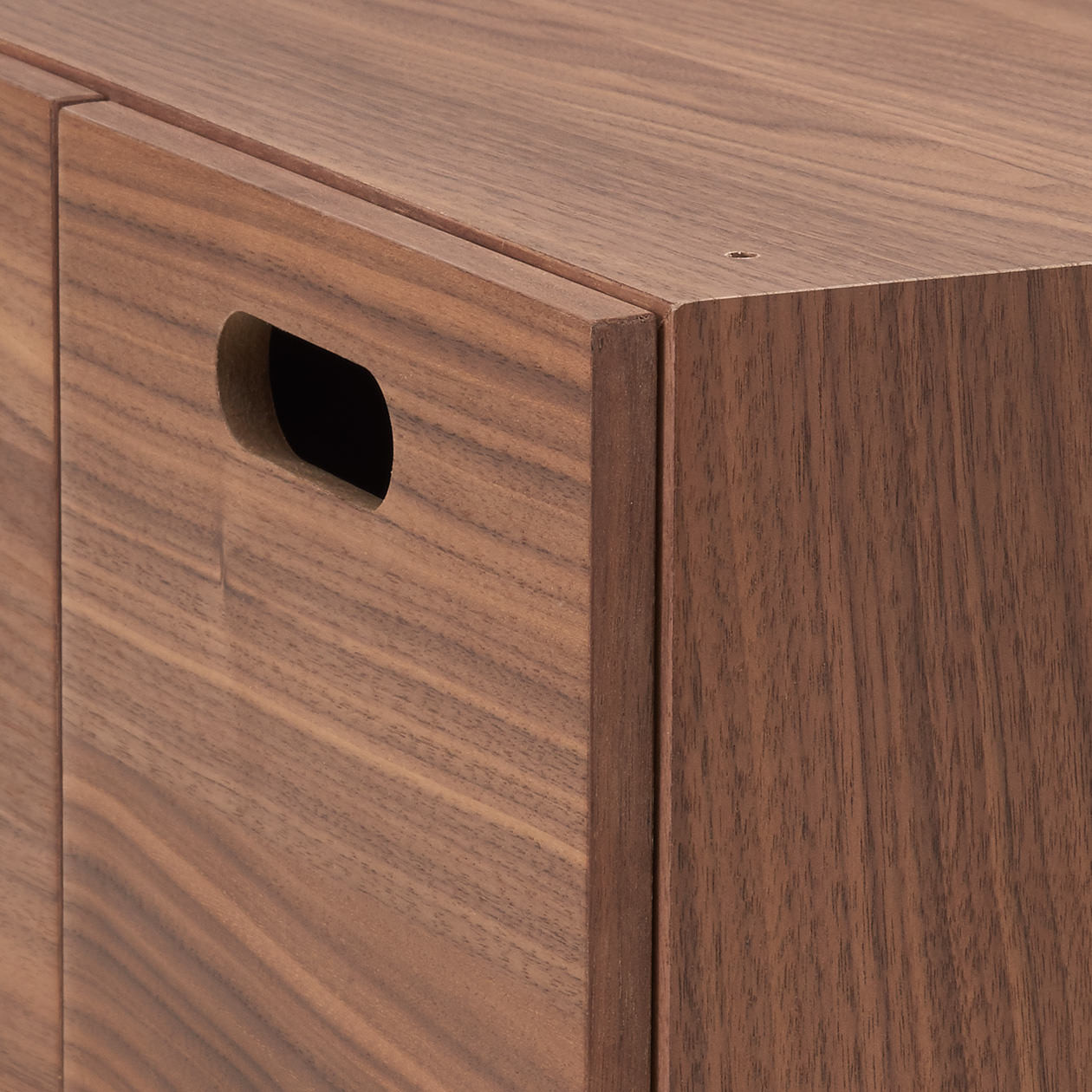 Regał orzech - szuflady 1/2 zestaw 2 37x28x18,5cm