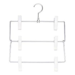 Wieszak do spodni 3 rzędy wykonany z aluminium