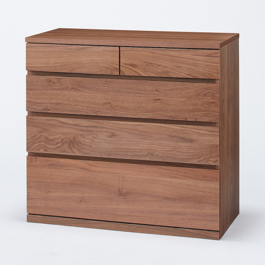 Komoda 5 szuflad orzech