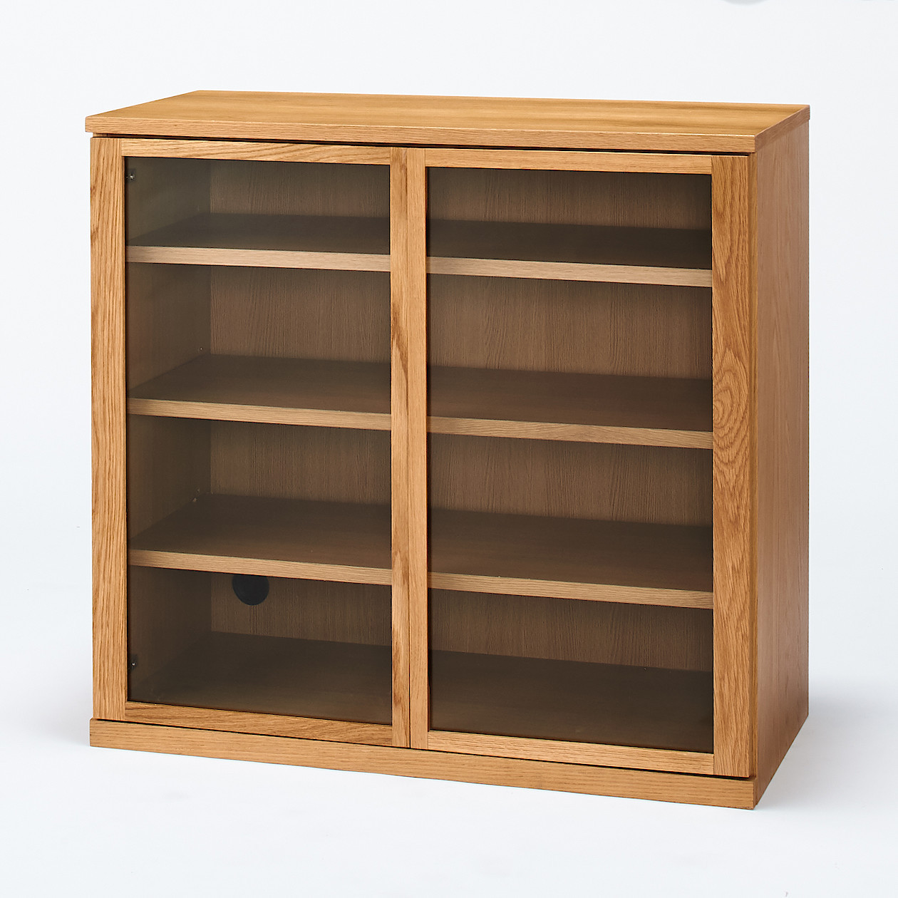 Witryna otwierana dąb