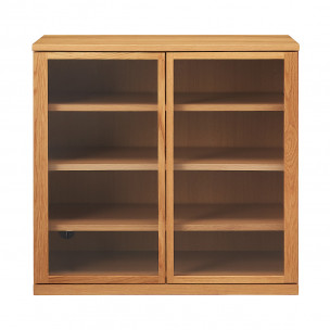 Witryna otwierana dąb