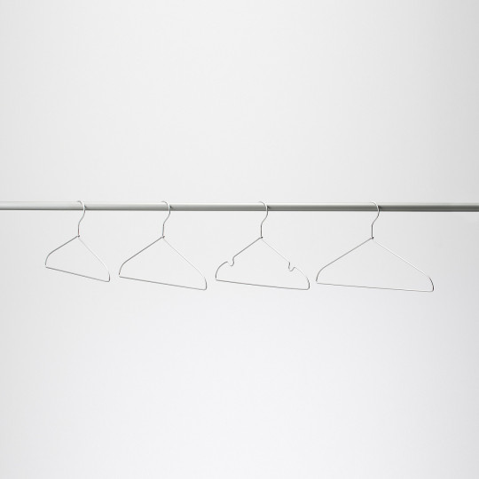 Wieszak profilowany aluminiowy 3szt