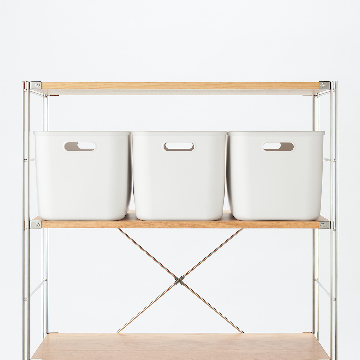 Pojemnik PE 25.5x36x24cm biały