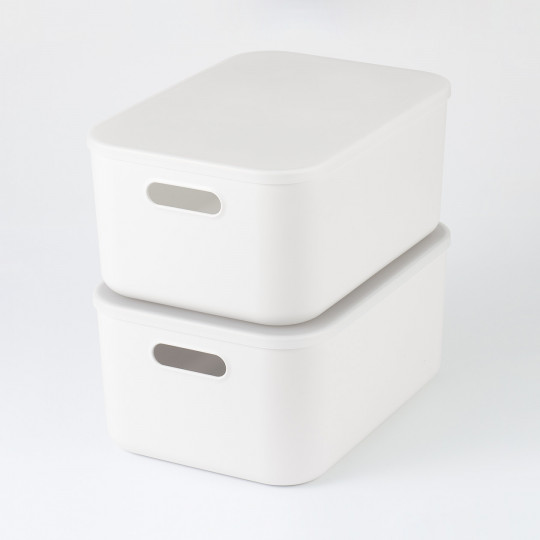 Pojemnik PE 25.5x36x16cm biały