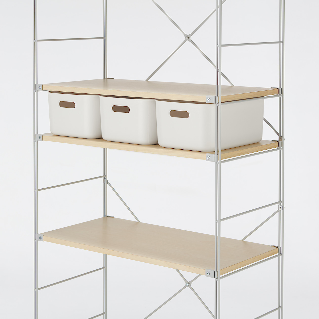 Pojemnik PE 25.5x36x16cm biały