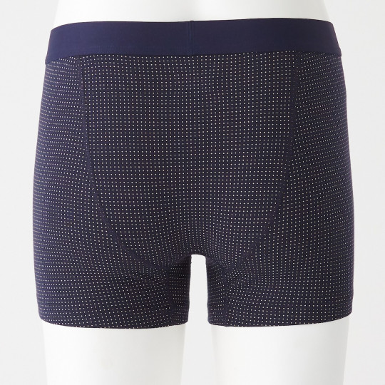 Bokserki jersey kropki navy