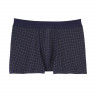 Granatowe bokserki męskie z motywem kropek