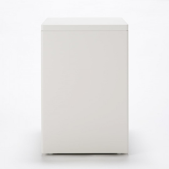 Szafka biurkowa kontenerek stal jasny szary