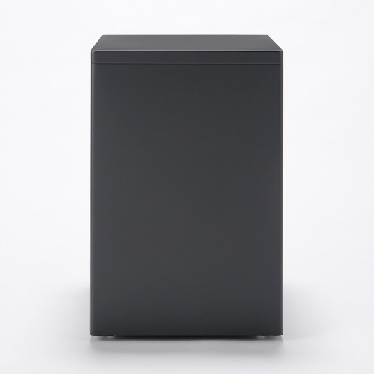 Szafka biurkowa kontenerek stal ciemny szary