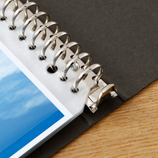 Segregator ringowy A5 wąski 20 ringów grafitowy