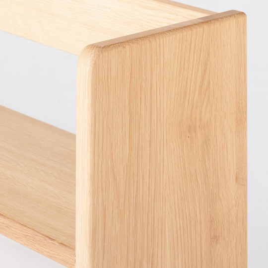 Półka na biurko dębowa