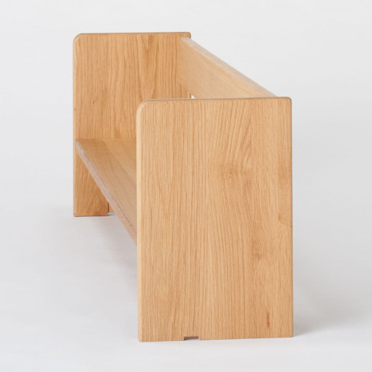 Półka na biurko dębowa