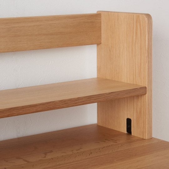 Półka na biurko dębowa