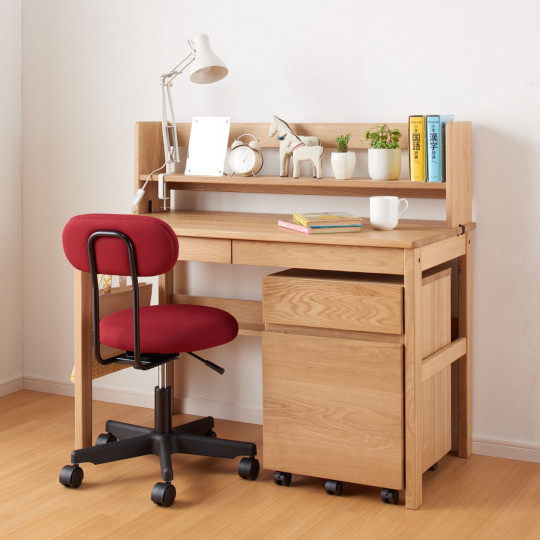 Półka na biurko dębowa