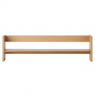 Półka na biurko dębowa