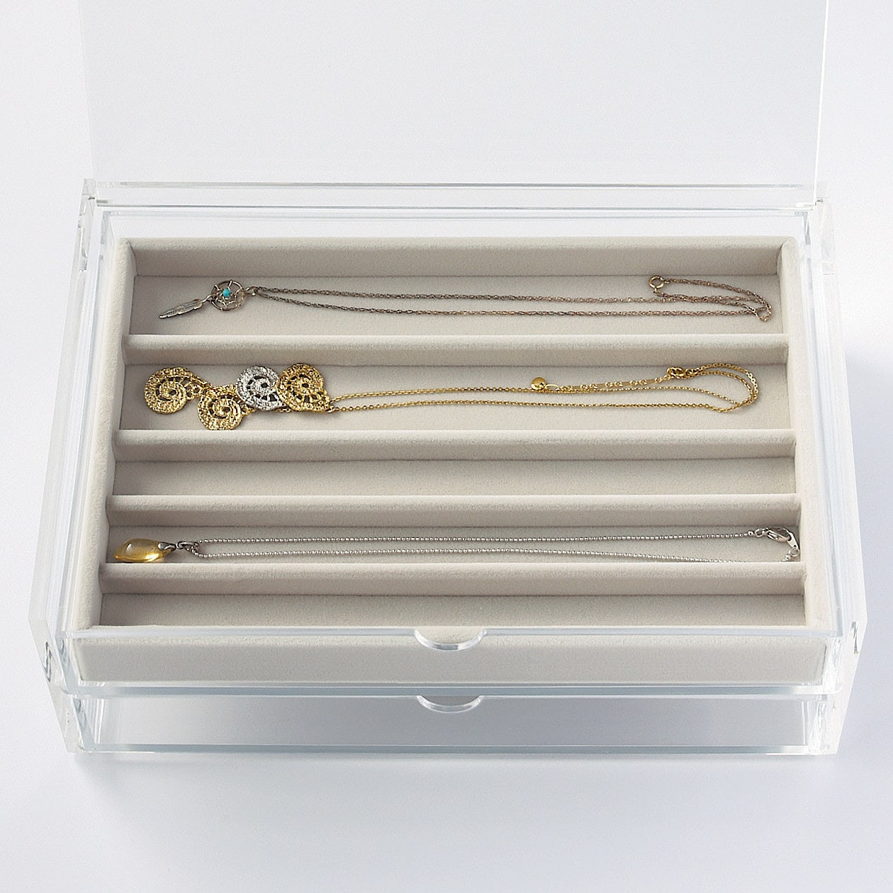 Wkład welurowy na naszyjniki i bransoletki L