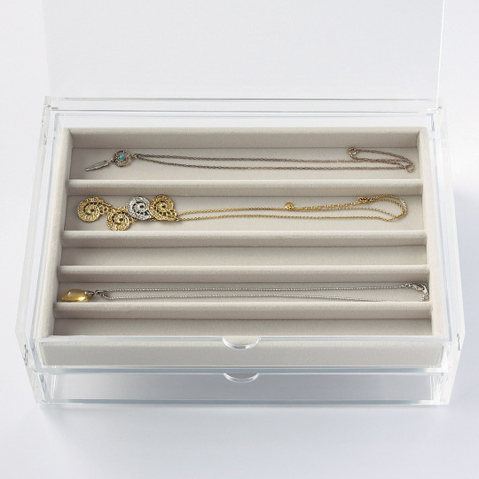 Wkład welurowy na naszyjniki i bransoletki L