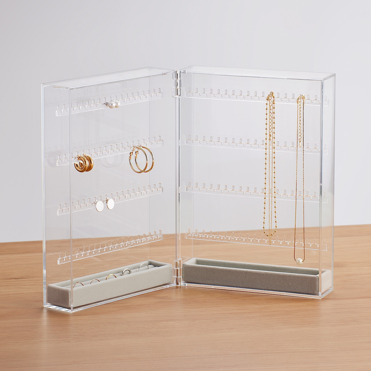 Wkład welurowy na pierścionki wąski