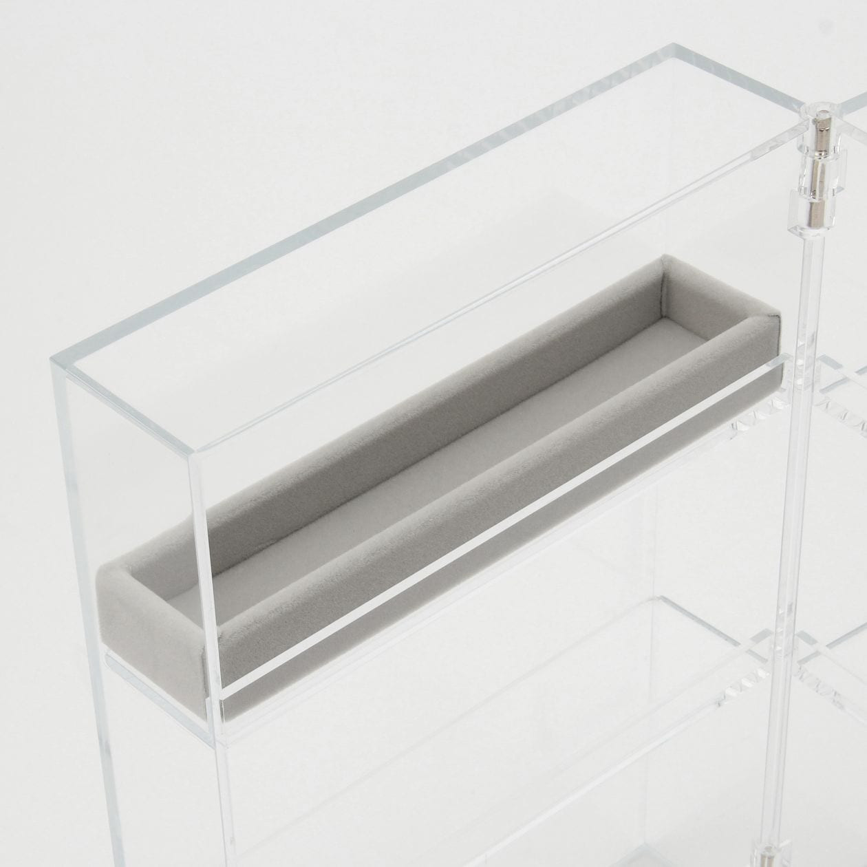 Wkład welurowy na biżuterię wąski