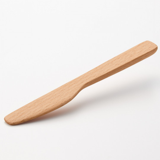 Nóż do masła z drewna bukowego 16cm
