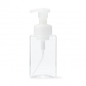 Butelka spieniajaca pet 250ml przezroczysta