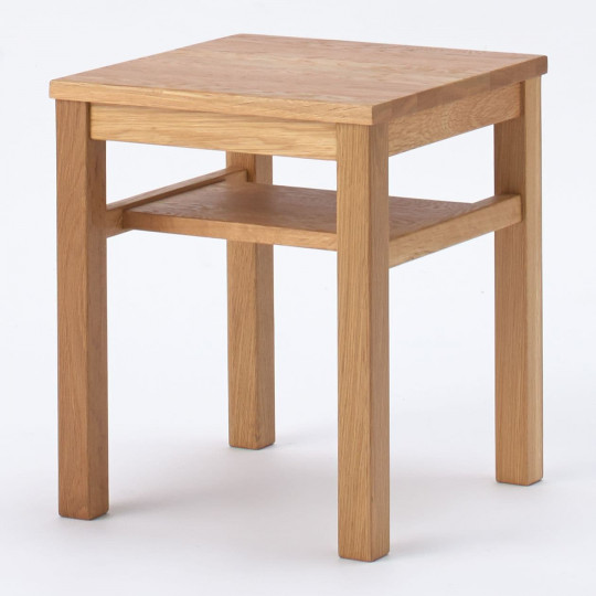 Stolik nocny / taboret dąb