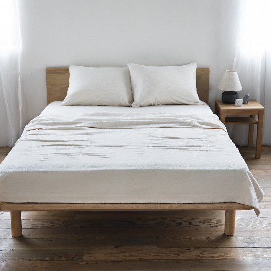 Stolik nocny / taboret dąb