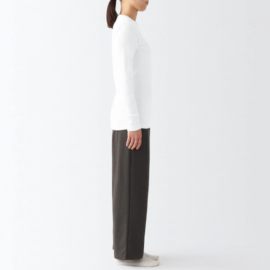 Koszulka termiczna z wełną biała