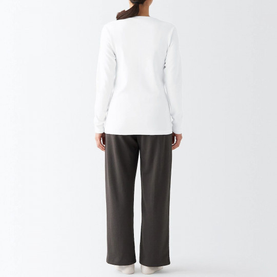 Koszulka termiczna z wełną biała