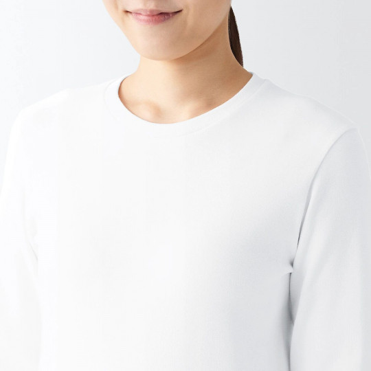 Koszulka termiczna z wełną biała