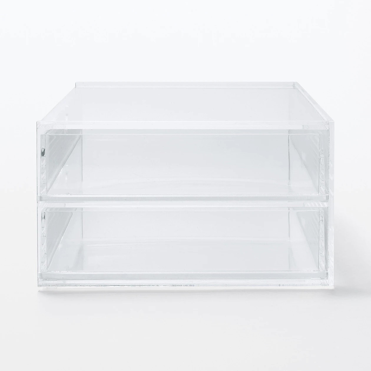 Organizer z 2 szufladami akrylowy L