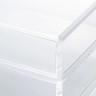 Organizer z 2 szufladami akrylowy otwierany S