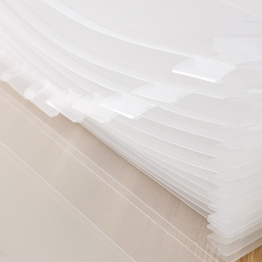 Teczka na dokumenty PP A4 13 kieszeni