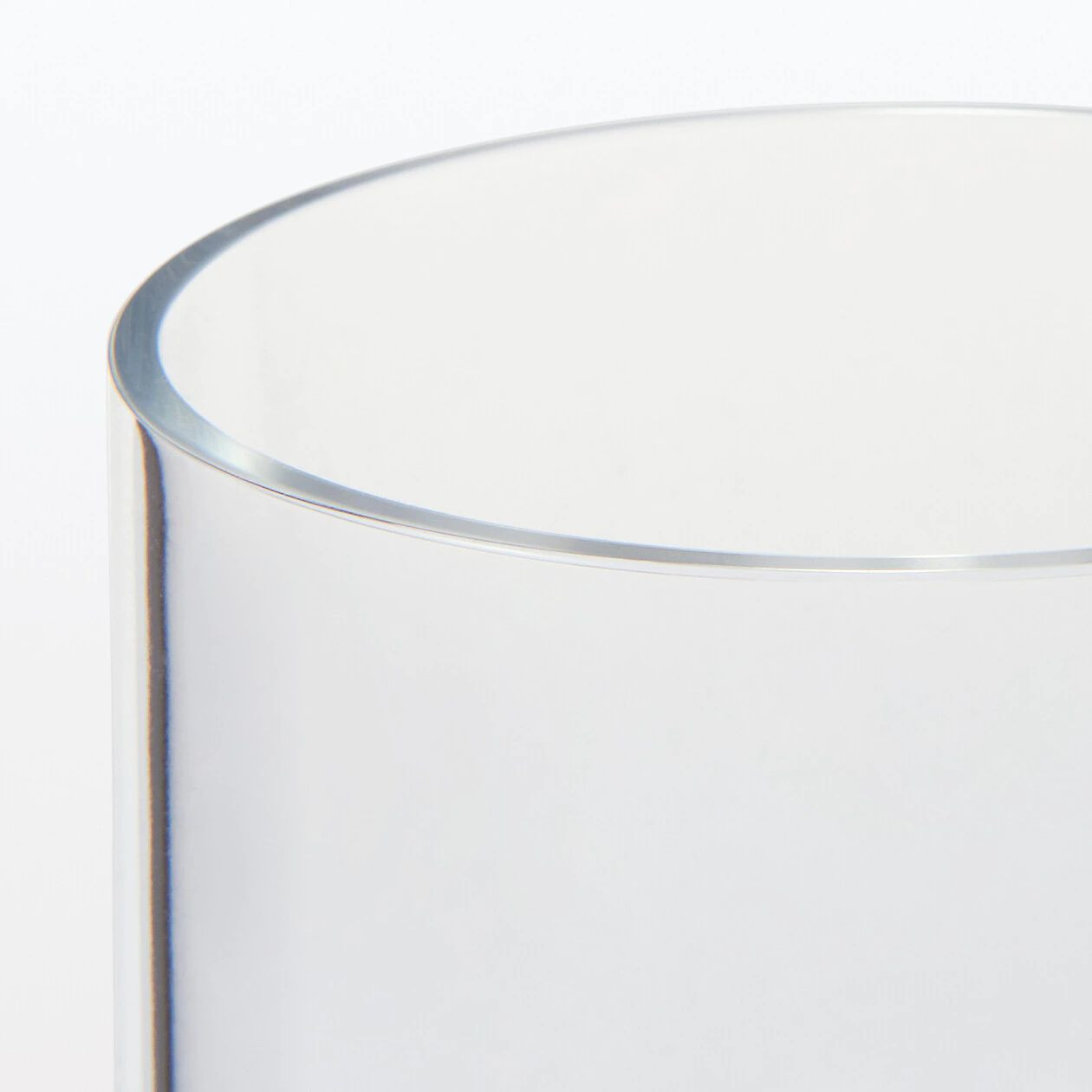 Pojemnik z pokrywką akrylowy okrągły L