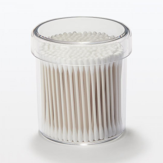 Pojemnik z pokrywką akrylowy okrągły L