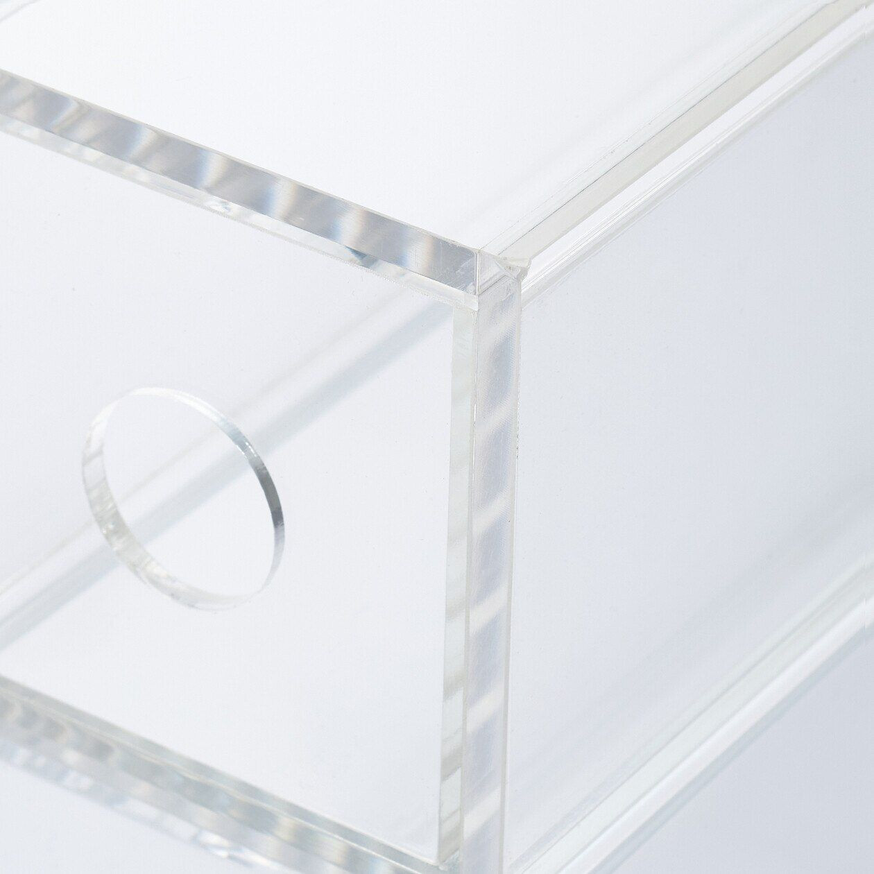 Organizer pionowy z 4 szufladami akrylowy