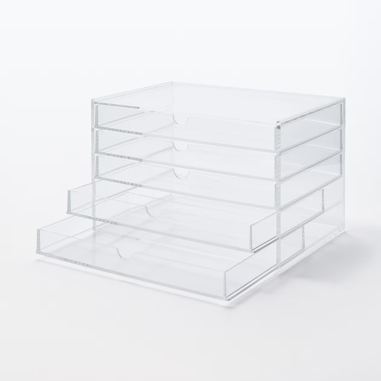 Organizer z 5 szufladami akrylowy L