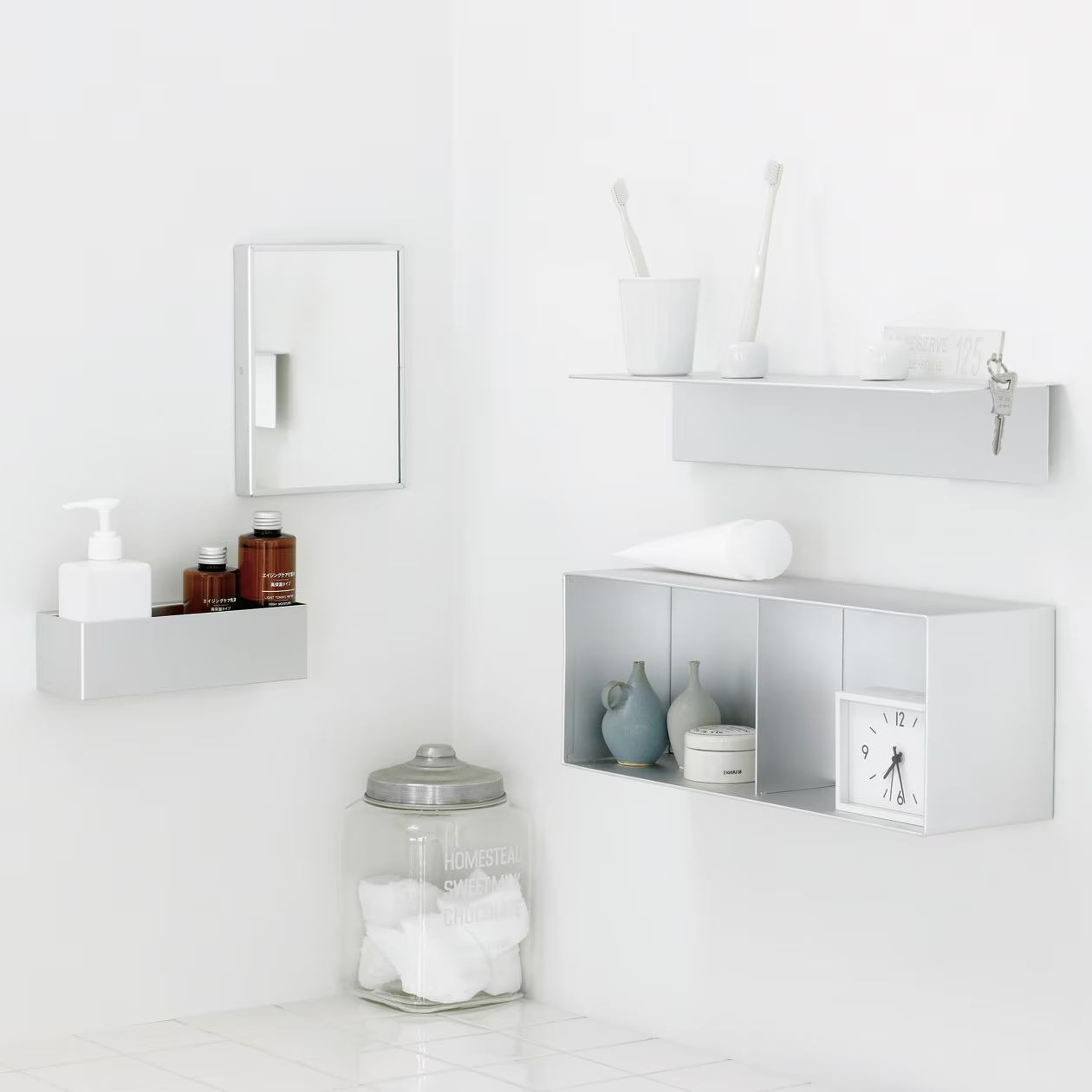 Stojak na szczoteczkę do zębów porcelanowy żółty