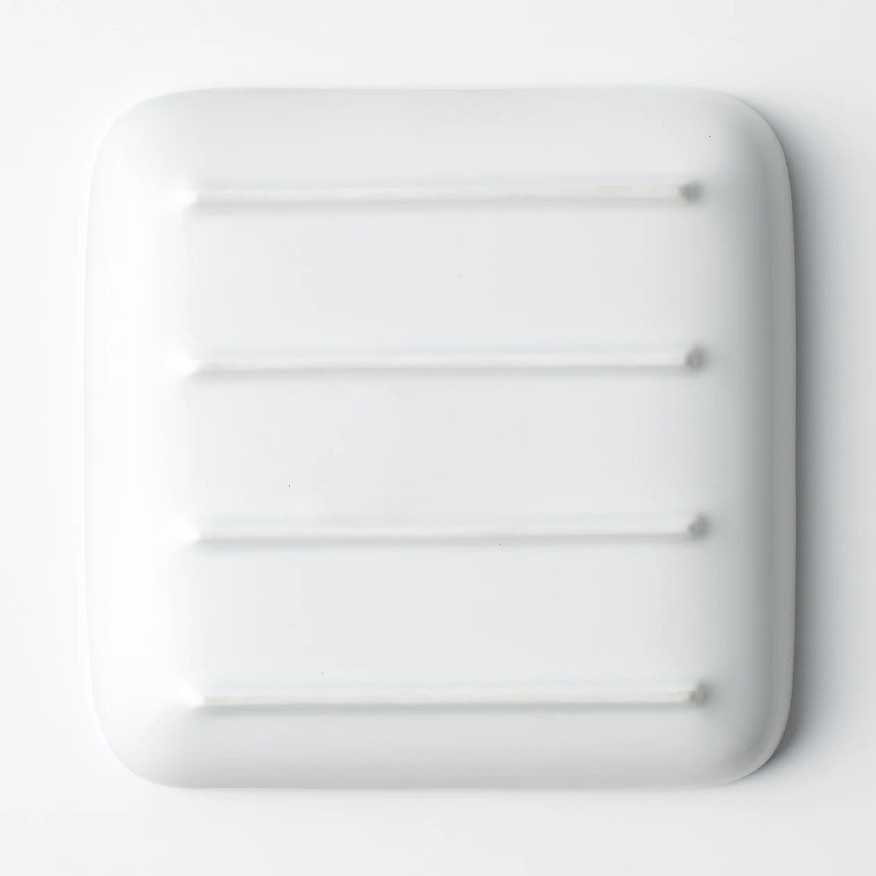 Talerz kwadratowy z porcelany Hakuji mały