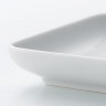 Talerz kwadratowy z porcelany Hakuji mały